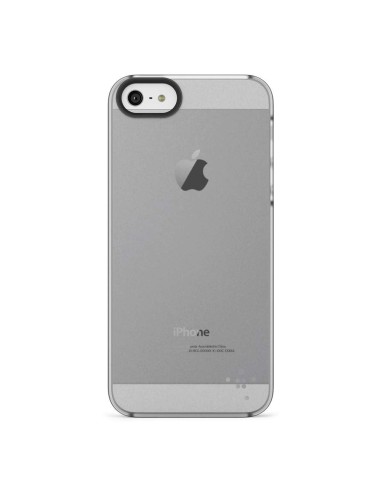 Belkin Shield Sheer Matte iPhone 5 custodia per cellulare Cover Trasparente, Bianco