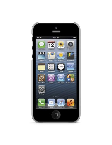 Belkin Shield Sheer Matte iPhone 5 custodia per cellulare Cover Trasparente, Bianco