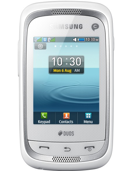 Samsung C3262 6,1 cm (2.4") 83 g Bianco