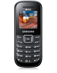 Samsung E1202 3,86 cm (1.52") 66 g Nero