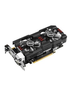 ASUS GTX650TIB-DC2OC-2GD5 scheda video NVIDIA GeForce GTX 650 Ti 2 GB GDDR5