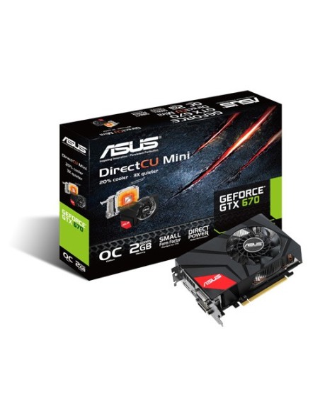 ASUS 90YV03X1-M0NA00 scheda video NVIDIA GeForce GTX 670 2 GB GDDR5
