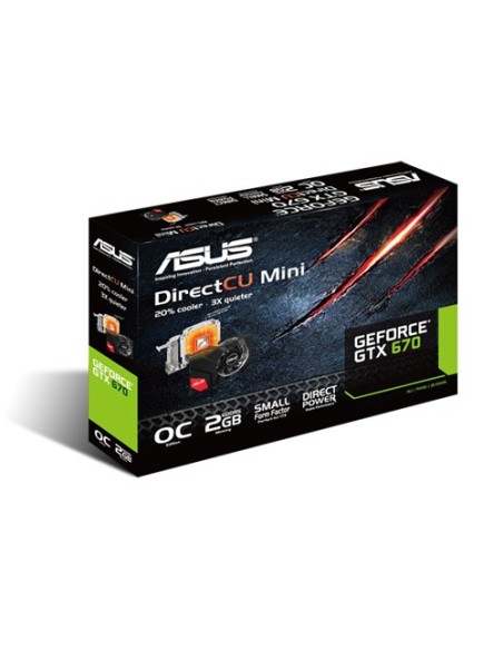 ASUS 90YV03X1-M0NA00 scheda video NVIDIA GeForce GTX 670 2 GB GDDR5