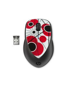 HP x4000 mouse Ambidestro RF Wireless Laser 1600 DPI