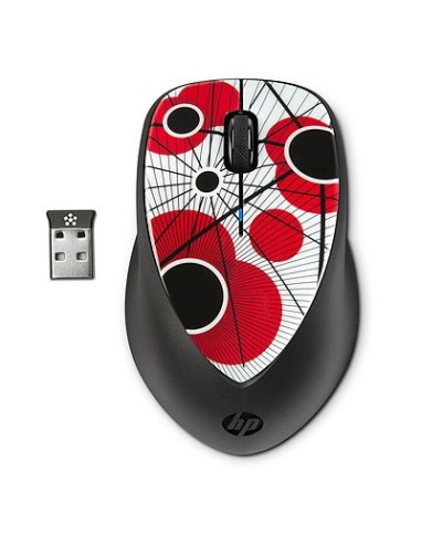 HP x4000 mouse Ambidestro RF Wireless Laser 1600 DPI