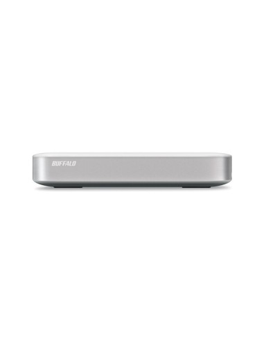 Buffalo MiniStation Thunderbolt 500GB disco rigido esterno Argento, Bianco