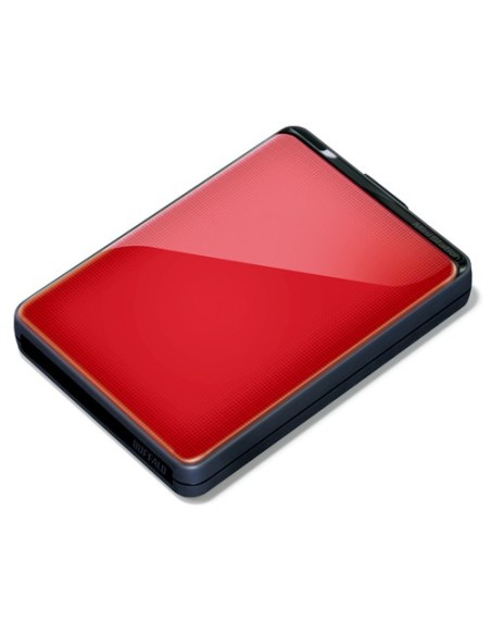 Buffalo MiniStation 500GB Plus disco rigido esterno Rosso