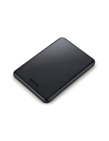 Buffalo MiniStation Slim 500GB 8.8mm disco rigido esterno Nero