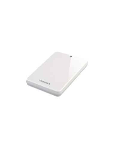 Toshiba 500GB STOR.E CANVIO disco rigido esterno Bianco