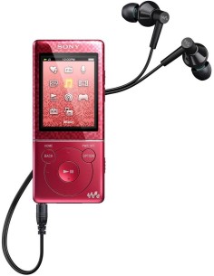 Sony Walkman NWZ-E474 Lettore MP4 8 GB Rosso