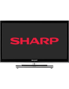 Sharp LC-22LE250E TV 55,9 cm (22") Full HD Nero, Argento