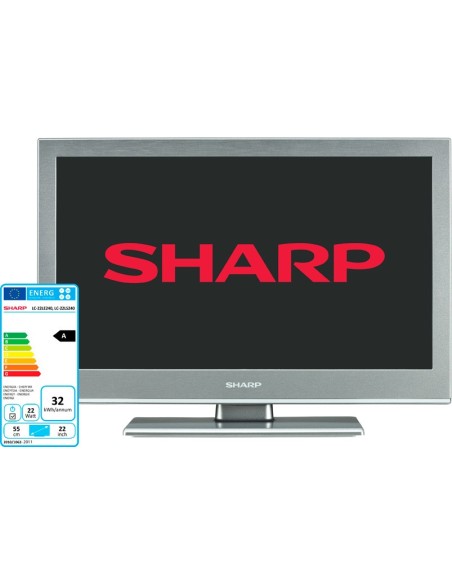 Sharp LC-22LS240EX TV 55,9 cm (22") Full HD Argento