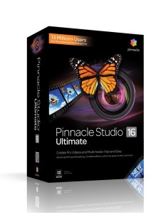 Corel Pinnacle Studio 16 Ultimate, Win, CL 15+1u, ML 16 licenza e