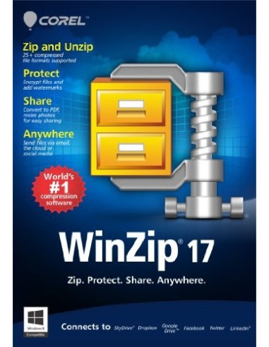 Corel WinZip 17 Standard, UPG, ML Aggiornamento Multilingua