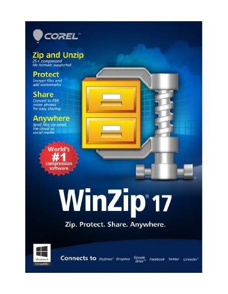 Corel WinZip 17 Standard, UPG, ML Aggiornamento Multilingua