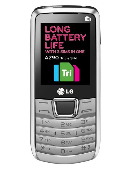 LG A290 5,59 cm (2.2") Argento