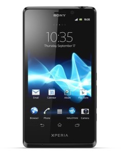 Sony Xperia T 11,6 cm (4.55") SIM singola Android 4.0 3G 1 GB 16 GB 1780 mAh Nero