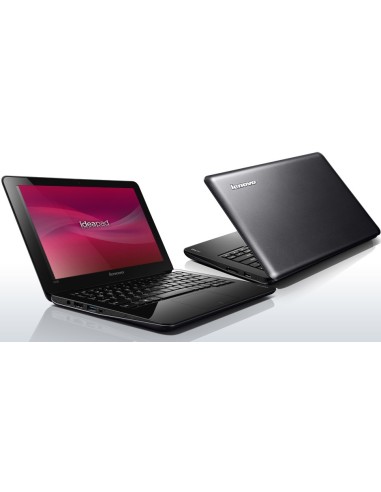 Lenovo IdeaPad S206 Computer portatile 29,5 cm (11.6") HD AMD E 4 GB DDR3-SDRAM 320 GB HDD Windows 7 Home Premium Nero