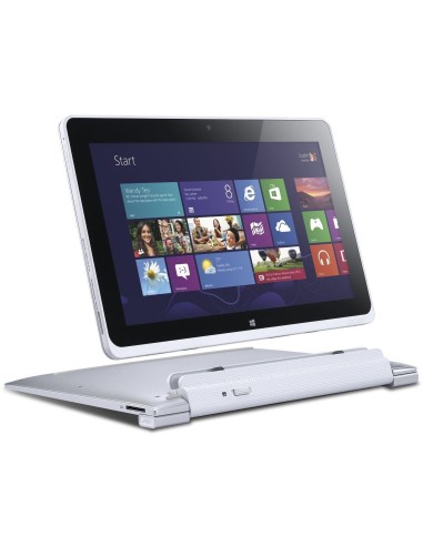 Acer Iconia W510-27602G06iss 64 GB 25,6 cm (10.1") Intel Atom® 2 GB Wi-Fi 4 (802.11n) Windows 8 Nero, Bianco