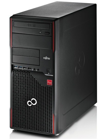 Fujitsu ESPRIMO P710 DDR3-SDRAM i3-3220 Micro Tower Intel® Core™ i3 4 GB 500 GB HDD Windows 7 Professional PC Nero