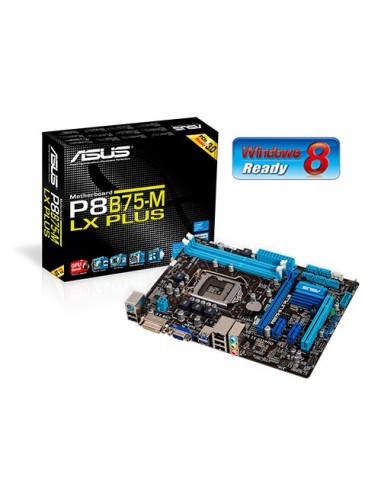 ASUS P8B75-M LX PLUS scheda madre Intel B75 LGA 1155 (Socket H2) micro ATX