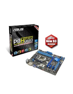 ASUS P8H61-M LE USB3 REV 3.0 Intel® H61 LGA 1155 (Socket H2) micro ATX