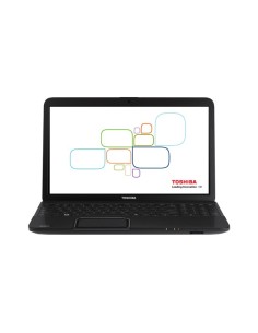 Toshiba Satellite C850-1LJ Computer portatile 39,6 cm (15.6") Intel® Core™ i3 4 GB DDR3-SDRAM 320 GB HDD Windows 8 Nero
