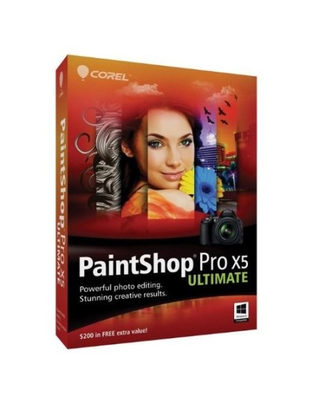 Corel PaintShop Pro X5 Ultimate, Box, Win, ITA 1 licenza e