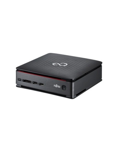 Fujitsu ESPRIMO Q510 DDR3-SDRAM i3-3220T Desktop Intel® Core™ i3 4 GB 128 GB SSD Windows 7 Professional Mini PC Nero