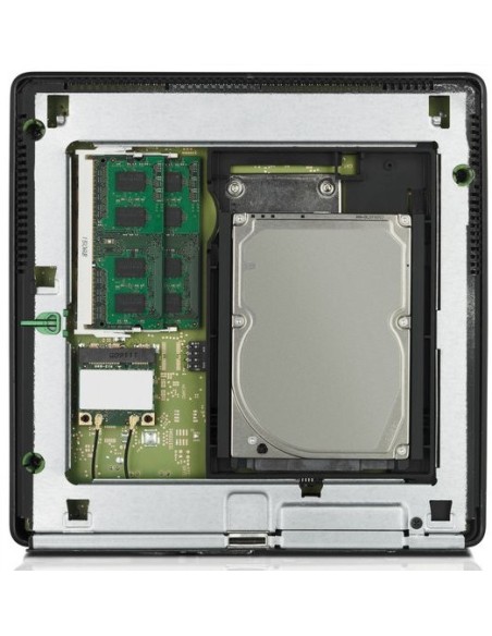 Fujitsu ESPRIMO Q910 DDR3-SDRAM i5-3470 SFF Intel® Core™ i5 4 GB 500 GB HDD Windows 8 Pro Mini PC Nero