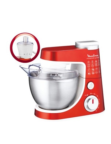 Moulinex QA405G robot da cucina 900 W 4 L Rosso