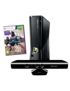Microsoft Xbox 360 4GB, Kinect, BNDL Wi-Fi Nero