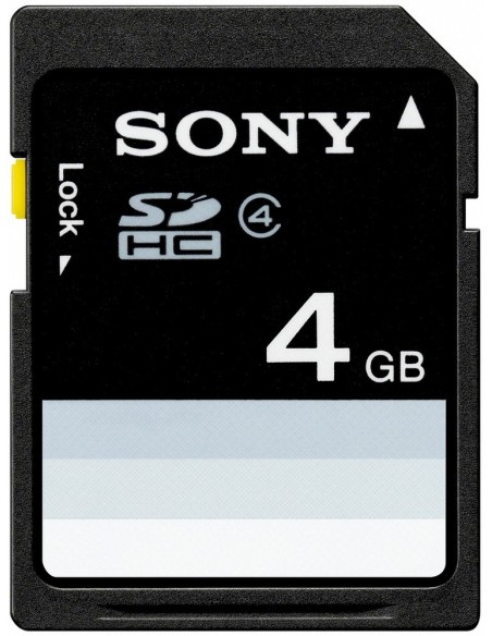 Sony 4GB SDHC+Car grip Pad Classe 4