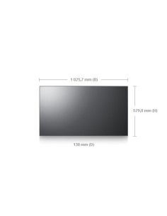 Samsung 460UT-2 Pannello piatto per segnaletica digitale 116,8 cm (46") 500 cd m² WXGA Nero 2
