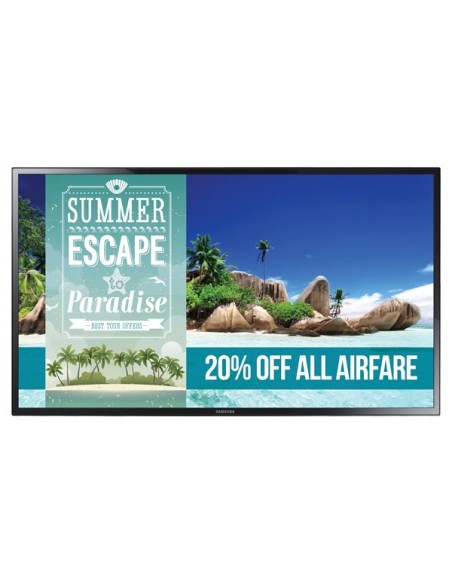 Samsung ED40C Pannello piatto per segnaletica digitale 101,6 cm (40") LED 350 cd m² Full HD Nero