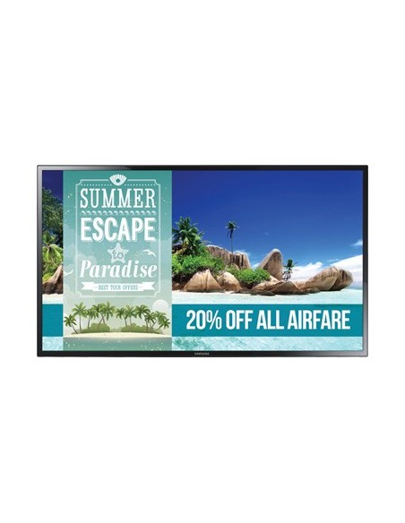 Samsung ED32C Pannello piatto per segnaletica digitale 81,3 cm (32") LED 330 cd m² WXGA Nero