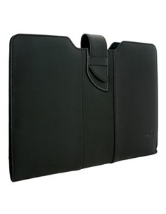 Targus Discontinued - Black Leather Sleeve for Ultrabook™ & Macbook® 13.3"