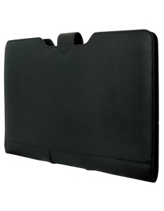 Targus Discontinued - Black Leather Sleeve for Ultrabook™ & Macbook® 13.3" 2