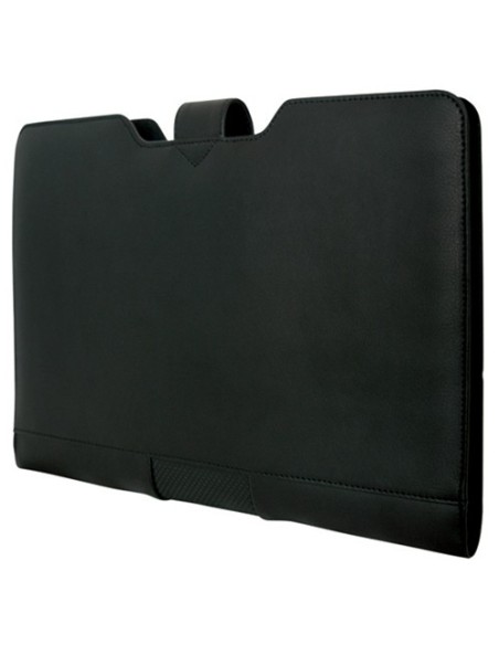 Targus Discontinued - Black Leather Sleeve for Ultrabook™ & Macbook® 13.3"