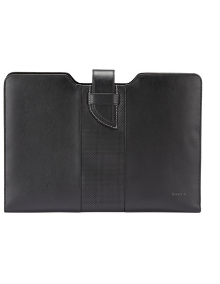 Targus Discontinued - Black Leather Sleeve for Ultrabook™ & Macbook® 13.3"