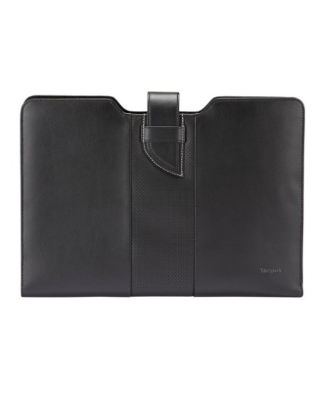 Targus Discontinued - Black Leather Sleeve for Ultrabook™ & Macbook® 13.3"