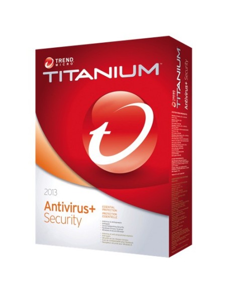 Trend Micro Titanium Antivirus + 2013, 1u, 1Y, RNW Multilingua Licenza base 1 licenza e 1 anno i