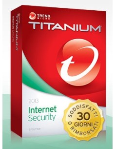 Trend Micro Titanium Internet Security 2013 ITA Licenza completa 1 anno i