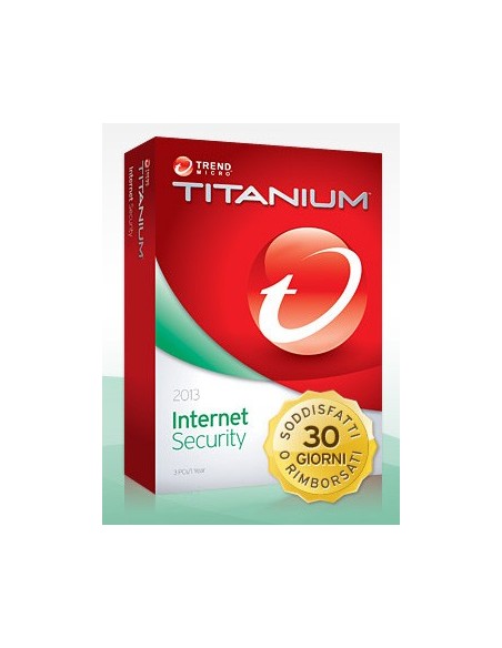 Trend Micro Titanium Internet Security 2013 ITA Licenza completa 1 anno i