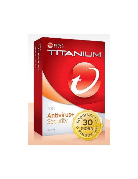 Trend Micro Titanium Antivirus+ 2013 ITA Licenza completa 3 licenza e 1 anno i