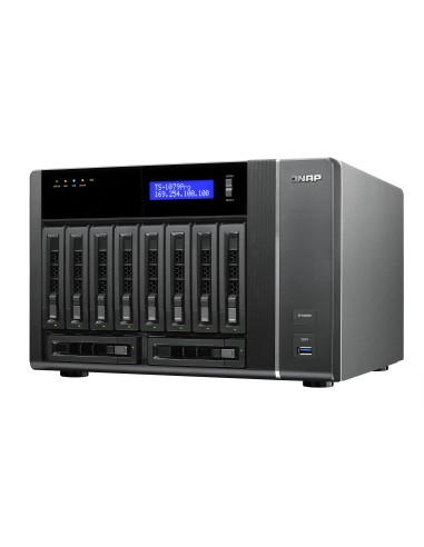 QNAP TS-1079 PRO server NAS e di archiviazione Tower Nero i3-2120