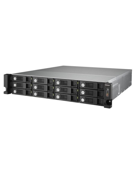 QNAP TS-1269U-RP server NAS e di archiviazione Armadio (2U) Collegamento ethernet LAN Nero D2700
