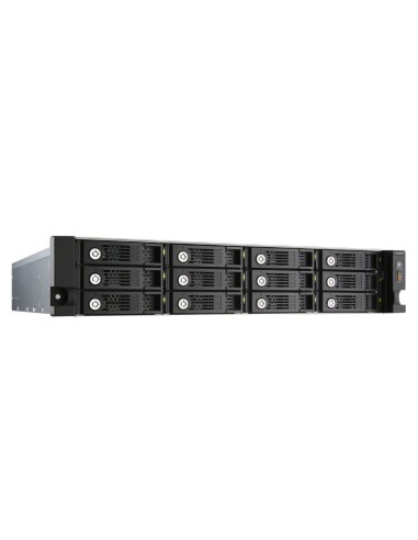 QNAP TS-1269U-RP server NAS e di archiviazione Armadio (2U) Collegamento ethernet LAN Nero D2700