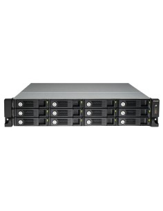 QNAP TS-1270U-RP server NAS e di archiviazione Armadio (2U) Collegamento ethernet LAN Nero
