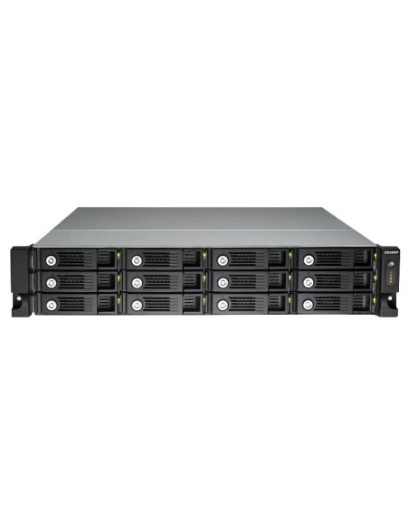 QNAP TS-1270U-RP server NAS e di archiviazione Armadio (2U) Collegamento ethernet LAN Nero